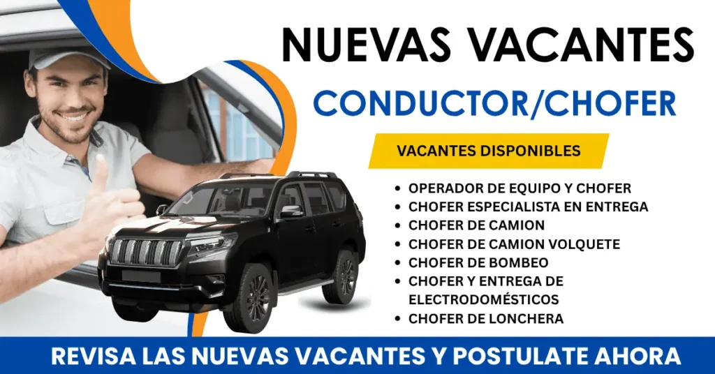 🚛 ÚNETE A NUESTRO EQUIPO DE CONDUCTORES 🚦